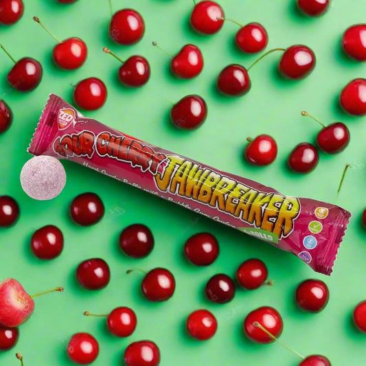Zed Candy Sour Cherry Jawbreaker 6 Ball Pack 49.5g